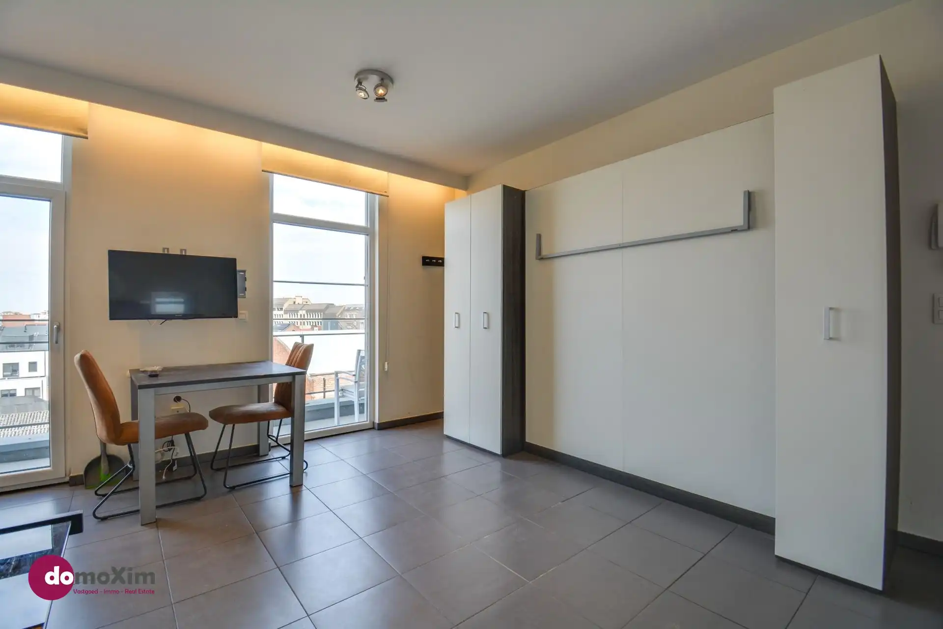 Moderne gemeubelde studio, geschikt voor één persoon, in het centrum van Leuven foto 3