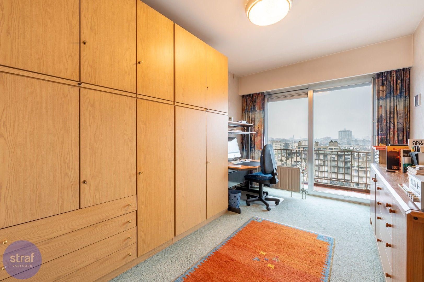 Groot  (118m2) appartement op bovenste verdieping met vrij uitzicht over 't Stad foto 7
