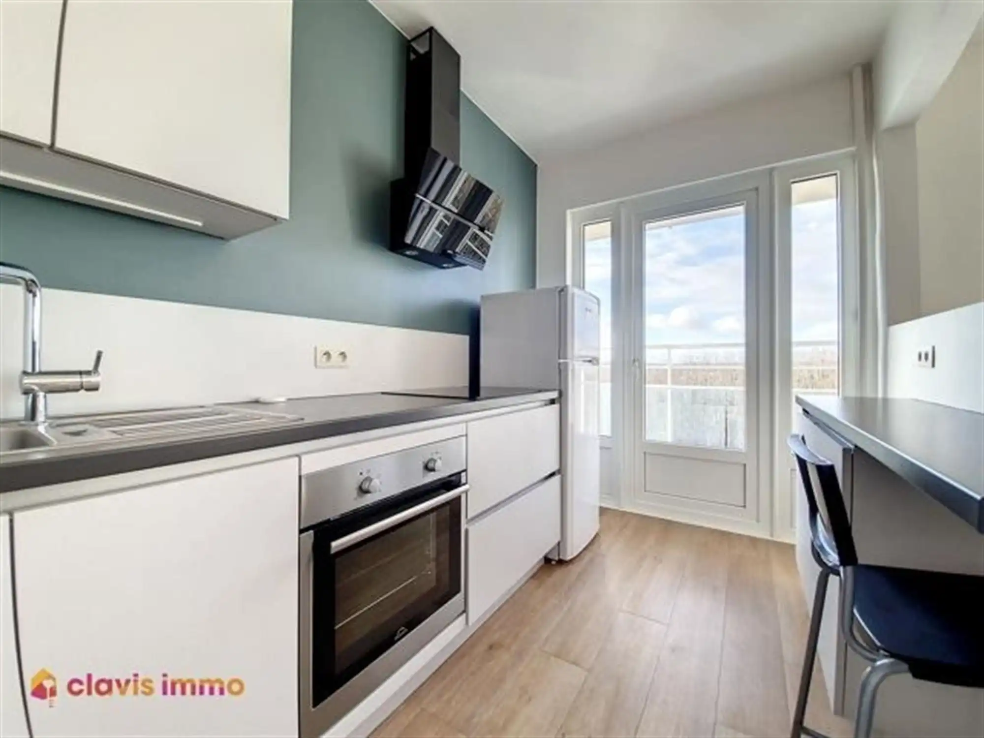 Zeer mooi appartement met 1 slaapkamer en groot terras foto 5