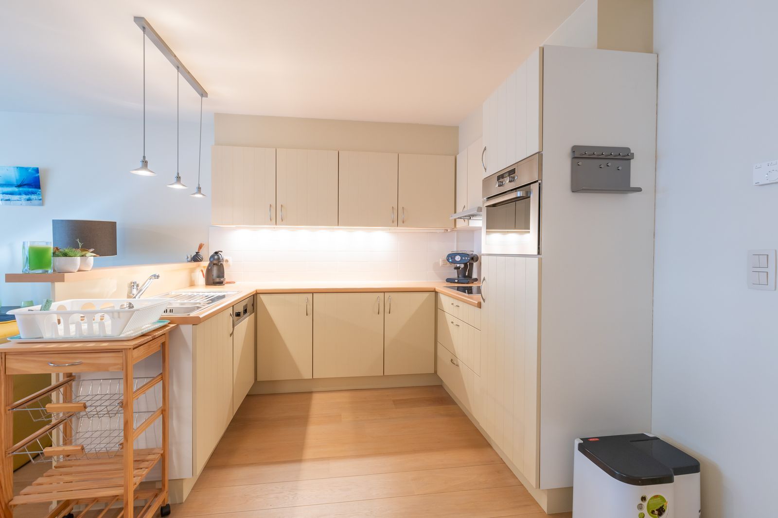 Modern appartement met 2 slaapkamers en lateraal zeezicht in Oostende foto 5