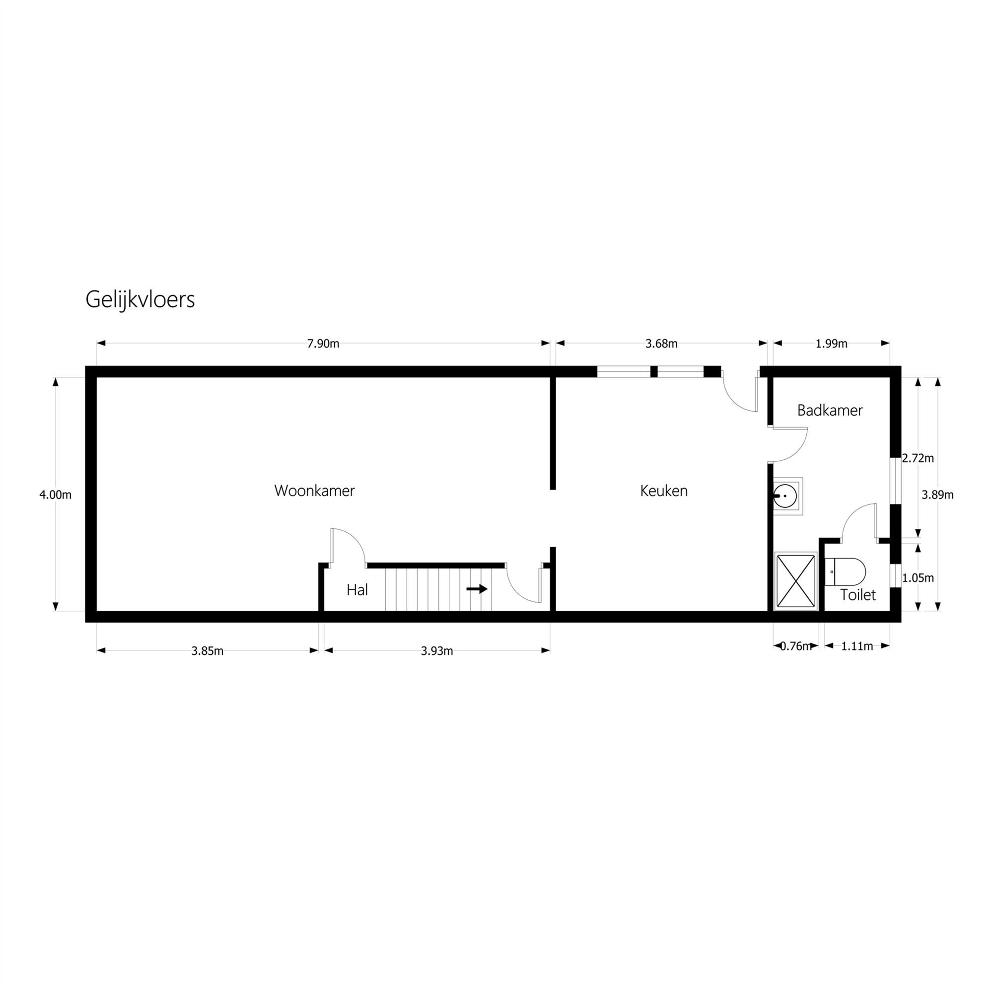 TE RENOVEREN WONINGEN GELEGEN OP EEN PERCEEL VAN 7A41CA TE HAM foto 38