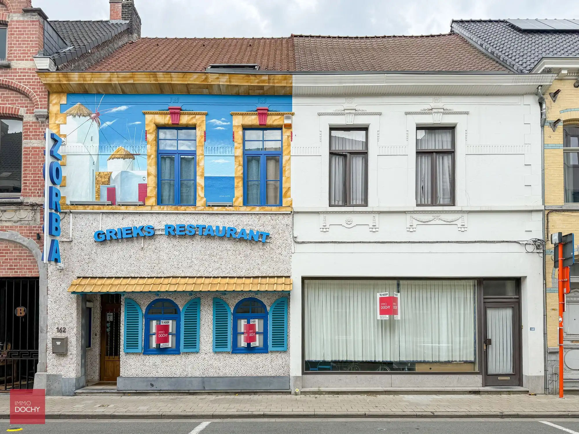 Handelspanden / projectgrond centrum Waregem | Stationsstraat foto {{pictureIndex}}