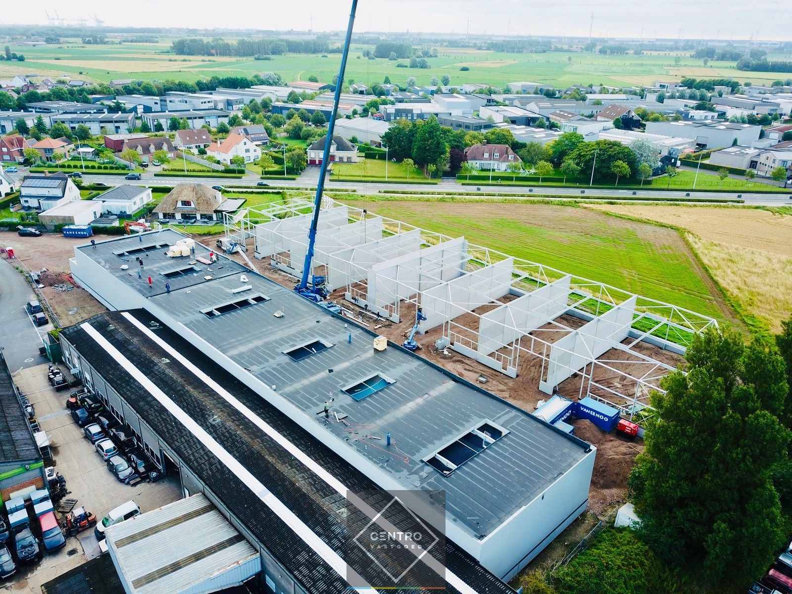 NB MAGAZIJN (219m²), inclusief 2 parkeerplaatsen in het KMO-PARK "Tinterswege II" te Blankenberge foto 3