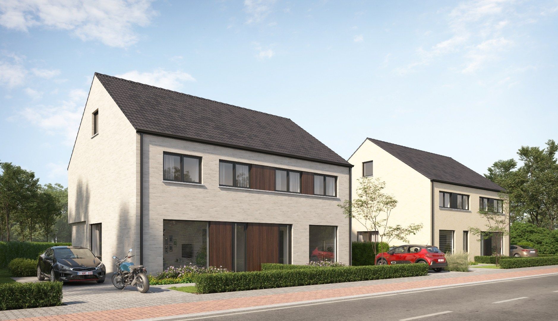 BEN Nieuwbouw woning met groen verzicht en op een steenworp van Gent foto 4