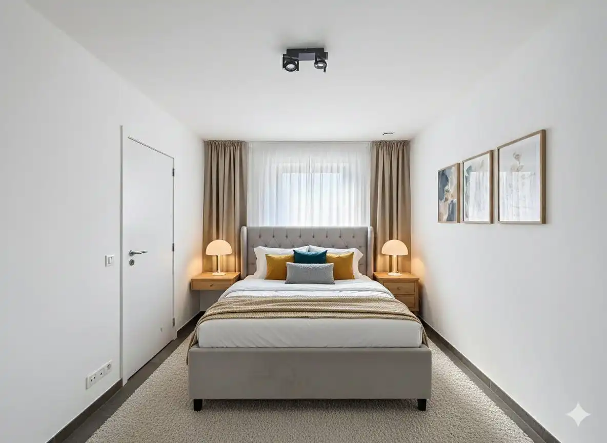 Eeklo Centrum: Instapklaar 1-slaapkamerappartement met garagebox foto 6