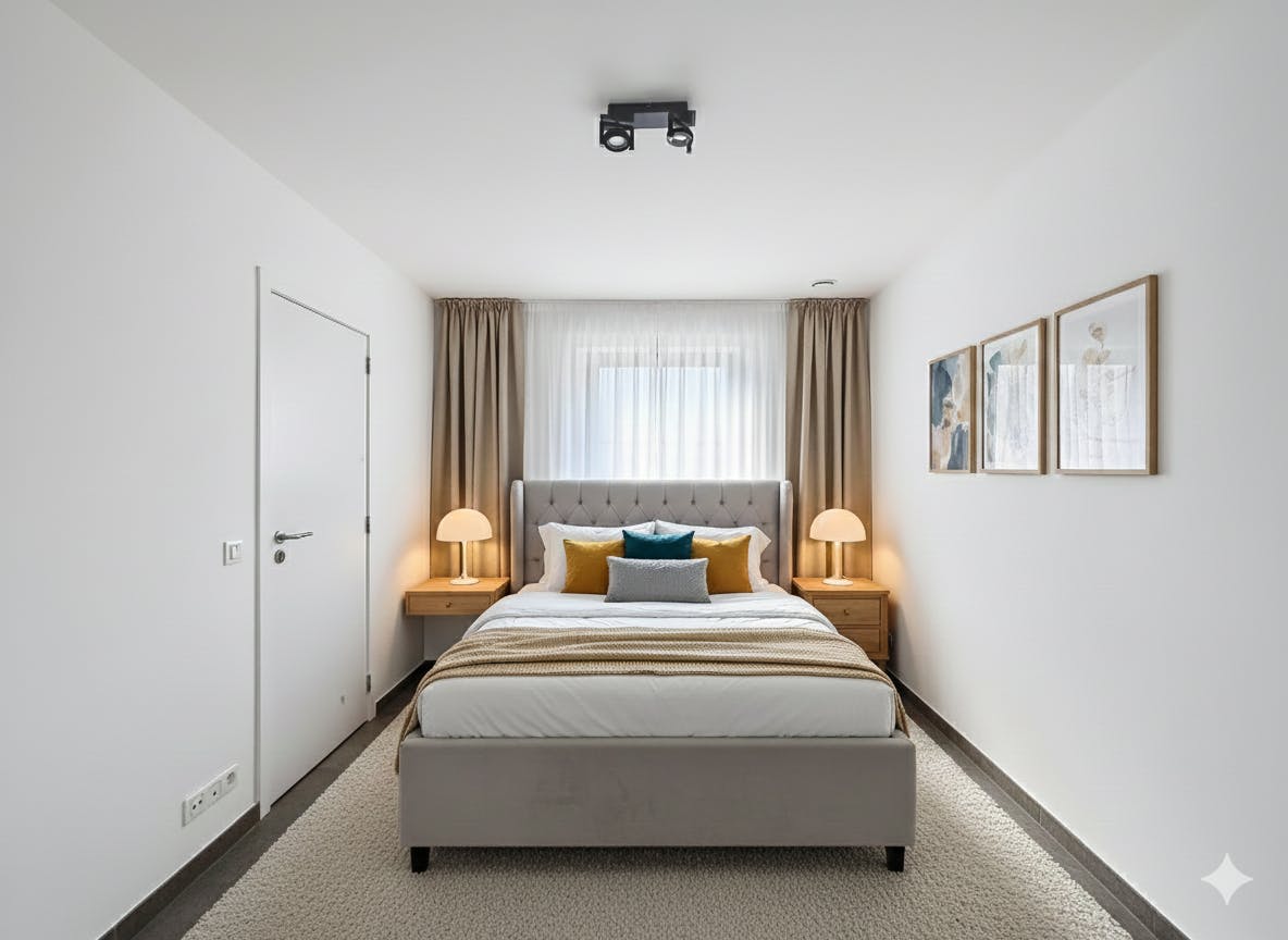 Eeklo Centrum: Instapklaar 1-slaapkamerappartement met garagebox foto 7