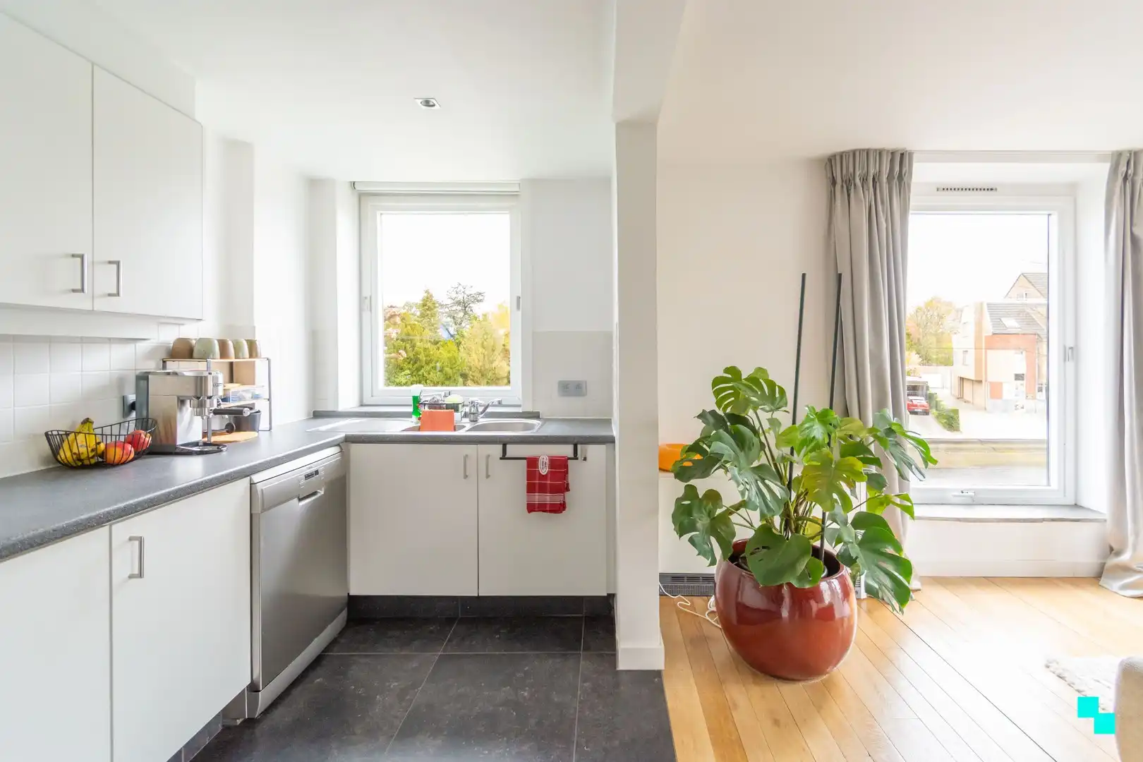 Appartement met één slaapkamer op steenworp van Gent foto 8