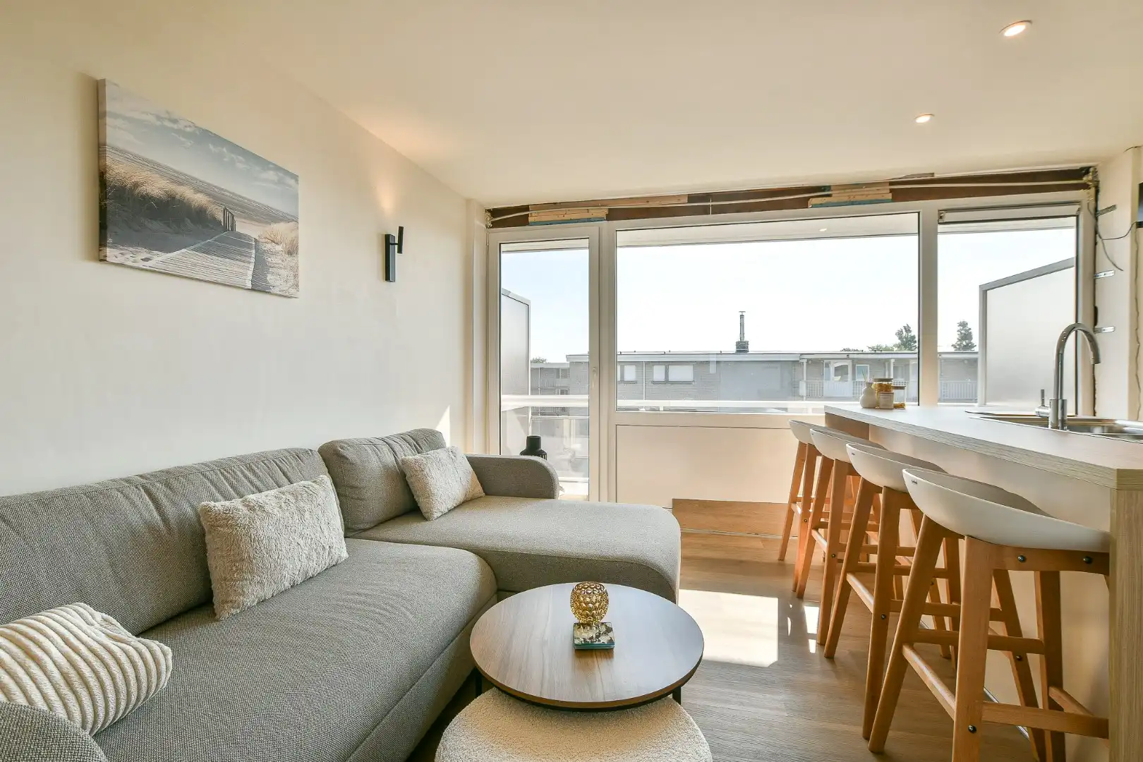 Verzorgd éénslaapkamerappartement met terras en staanplaats in Vosseslag foto 7