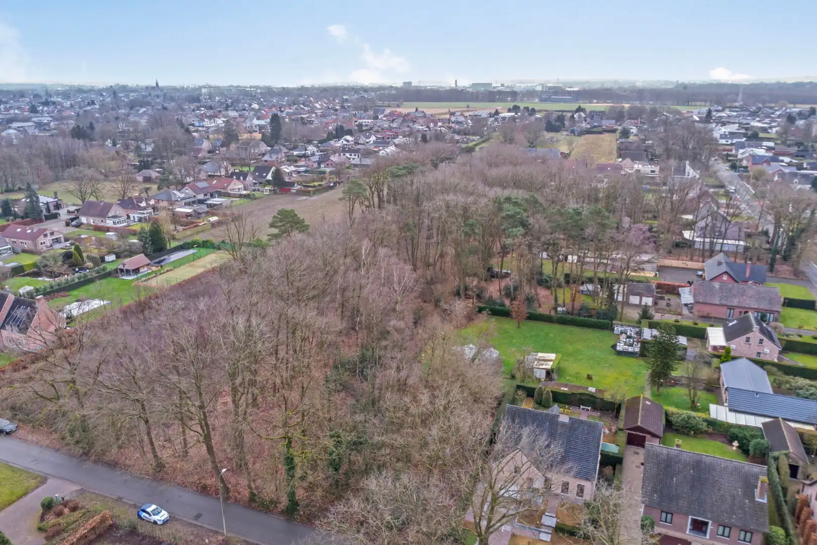 BOUWGROND VOOR OPEN BEBOUWING in de bosrijke villabuurt op de Bosstraat te Lanaken ! foto 5