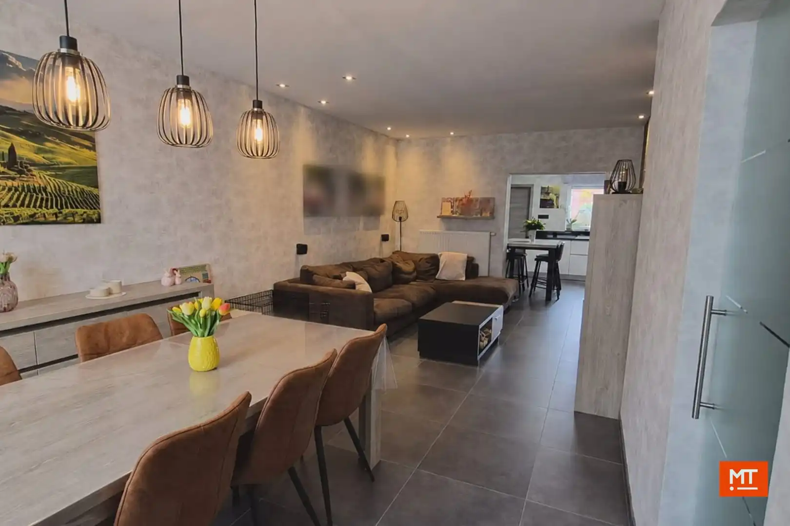 Halfopen woning te huur in centrum Zonnebeke foto 3