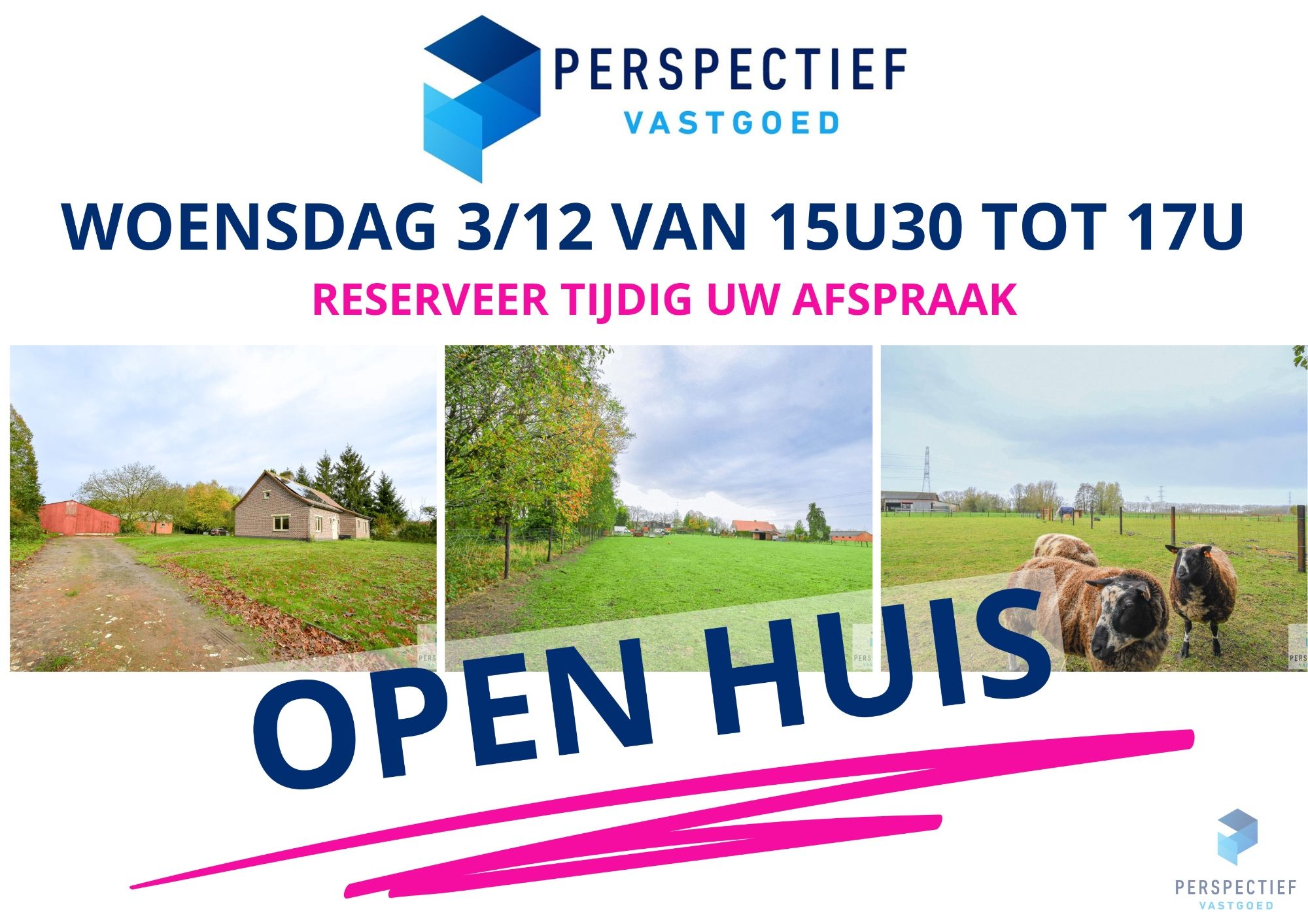 Hoofdfoto van de publicatie: BEZOEKMOMENT WOENSDAG 3/12 VAN 15U30 TOT 17U | Landelijke woning met een magazijn, schuur en weide op 10 224m²
