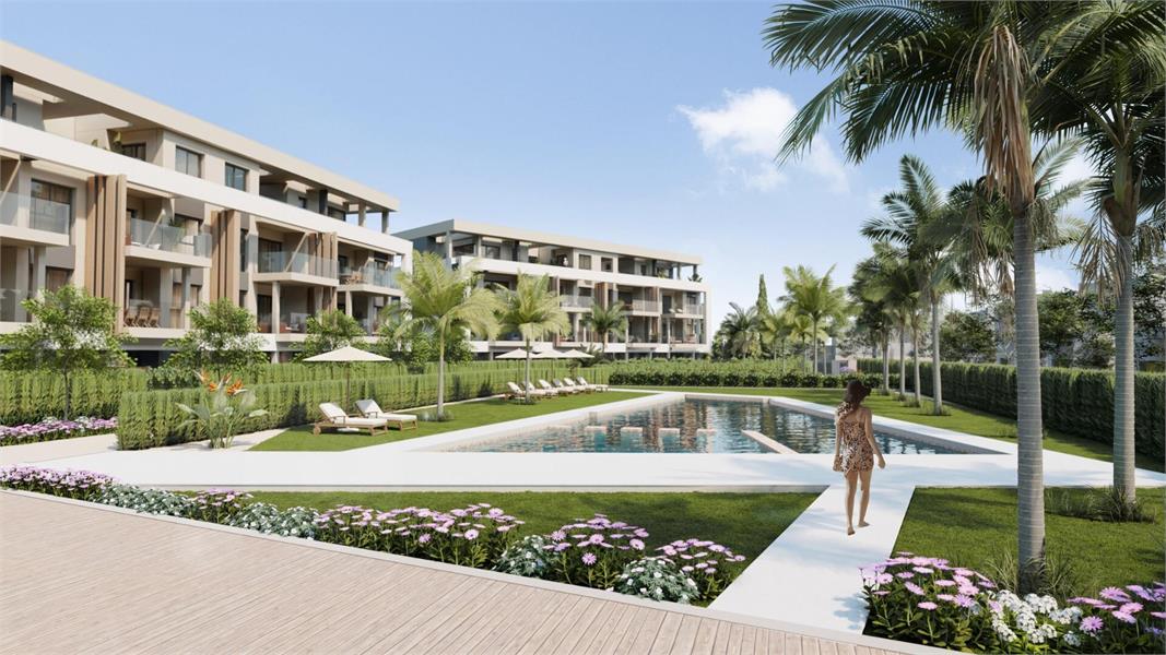 NIEUWBOUW IN OMHEIND PRIVÉRESORT IN DE PROVINCIE MURCIA foto 1