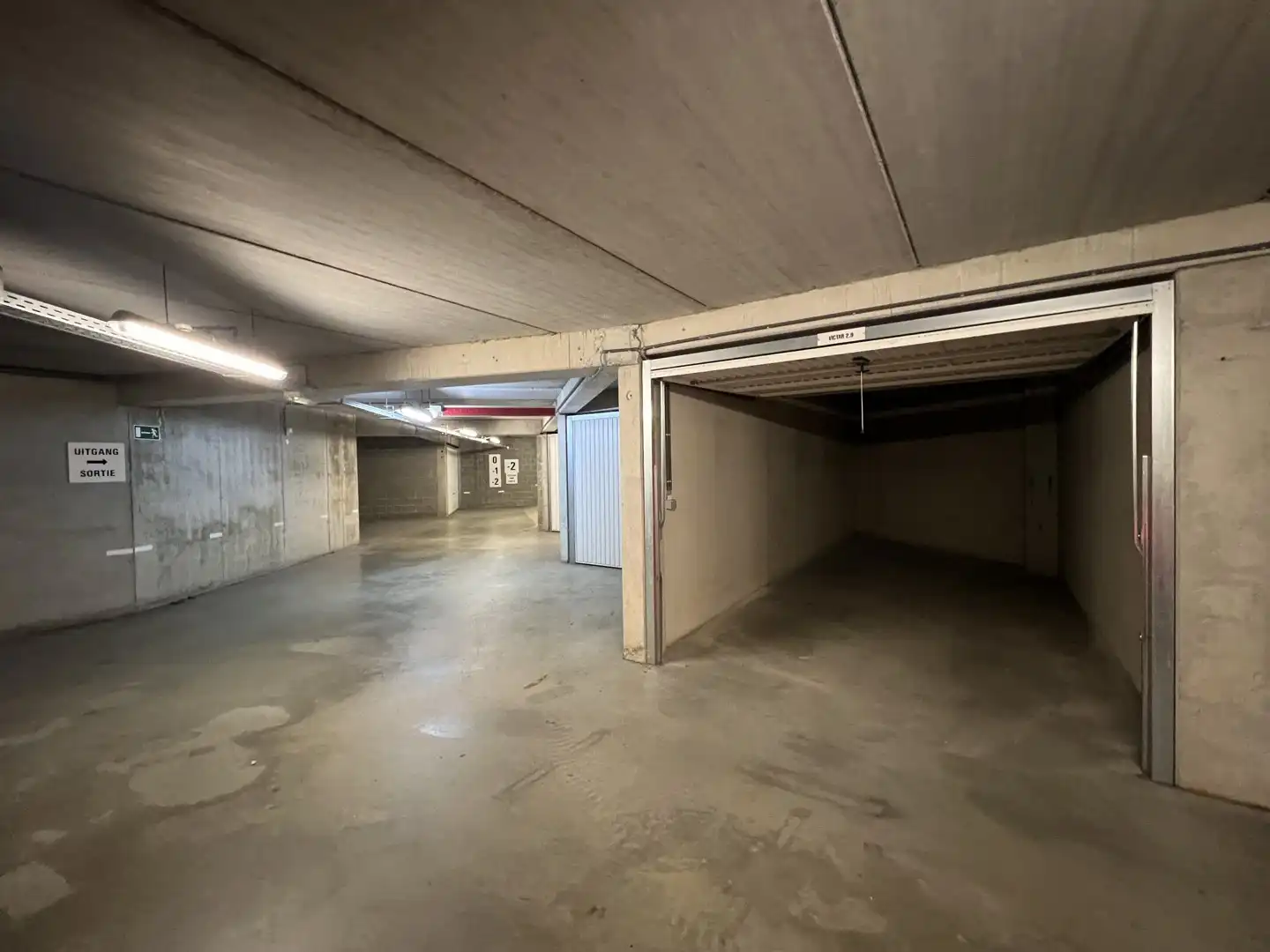 Gemakkelijke bereikbare garagebox op -2 verdieping in Zeebrugge foto 3