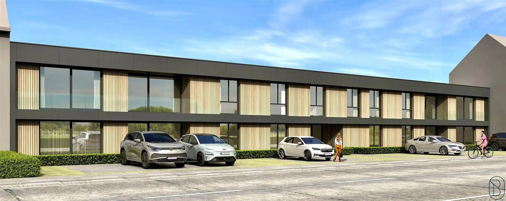 CASCO-gebouw met 12 app en terrassen, goed gelegen foto 2