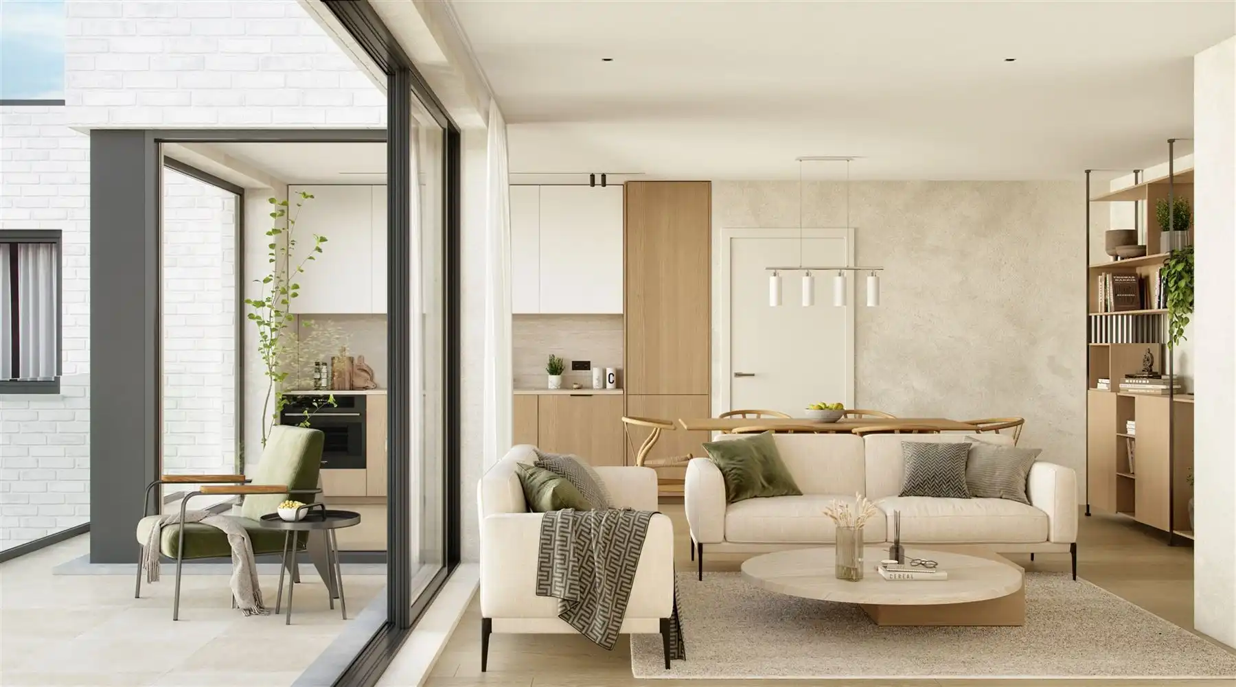 Stijlvol en duurzame nieuwbouwappartementen aan de voet van de Kluisbos foto 3