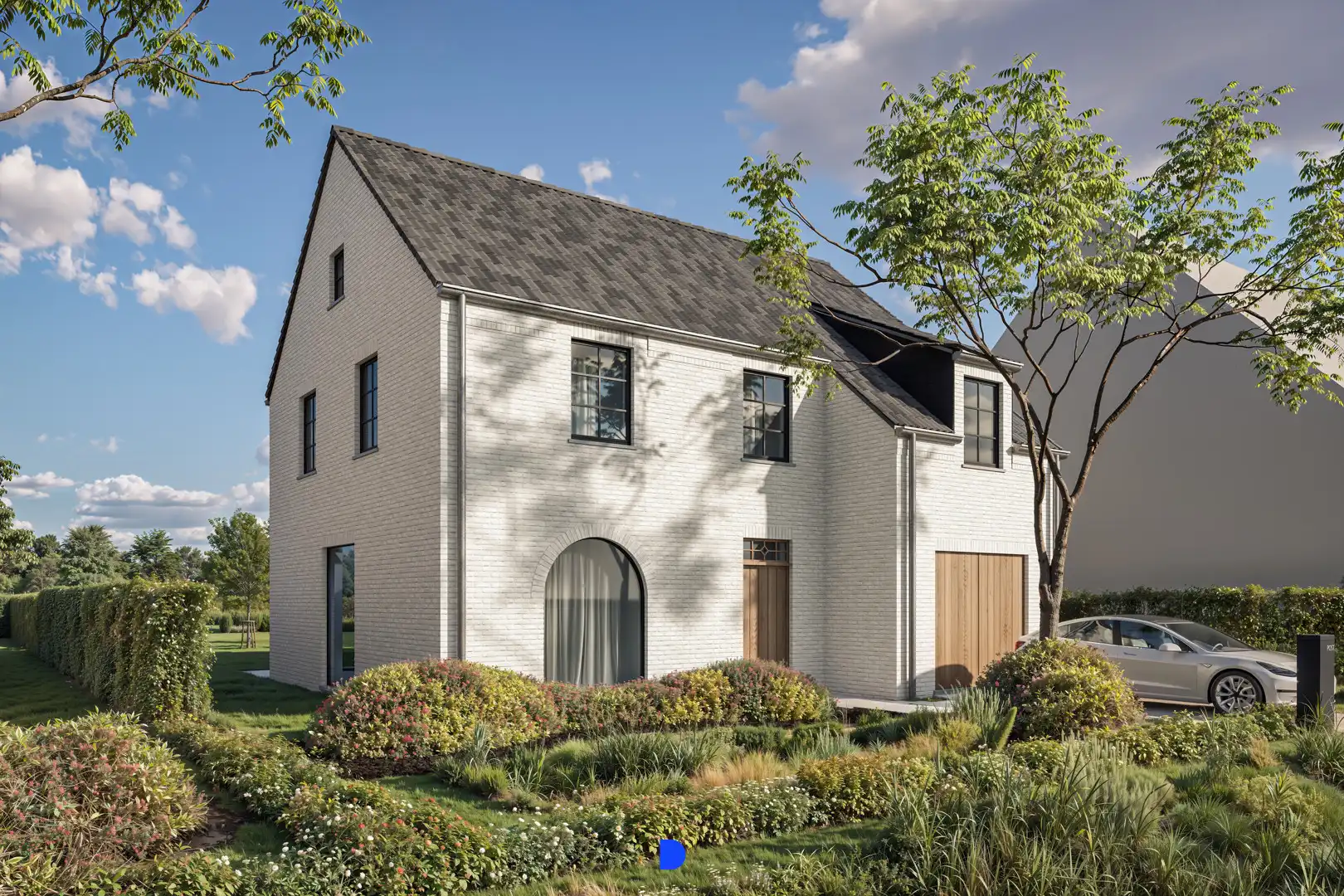 Charmante nieuwbouwvilla in landelijke omgeving. foto {{pictureIndex}}