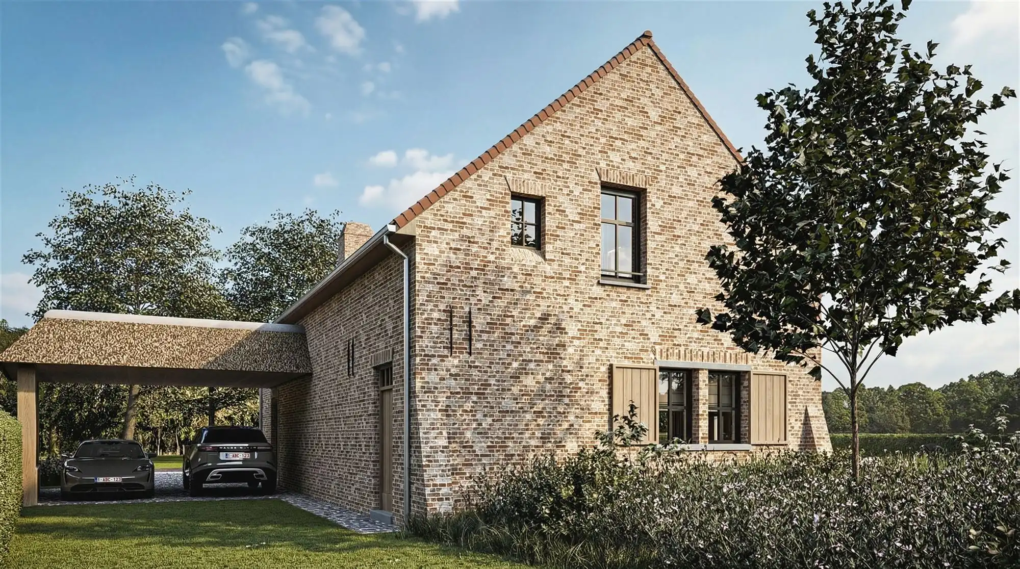 Unieke nieuwbouw hoeve te koop in Aarschot/Langdorp! foto 2