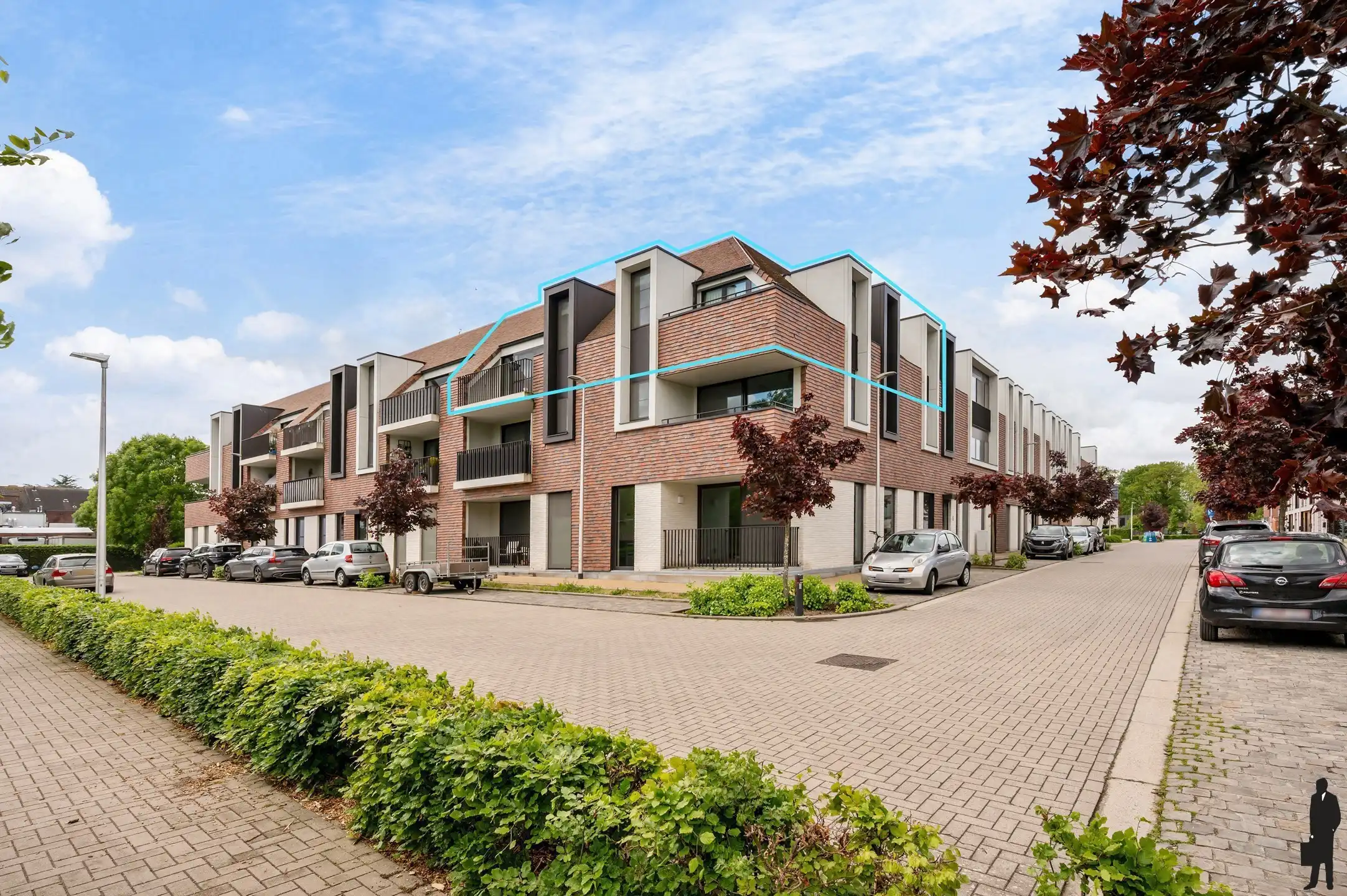 Prachtig recent appartement met 3 slaapkamers, 2 terrassen en centrale ligging te Essen foto 31