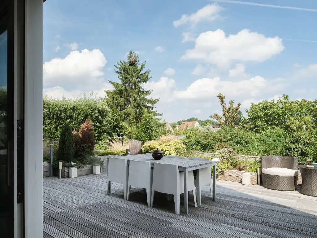 Ruim appartement met 3 slaapkamers en riante terrassen in Destelbergen foto 4