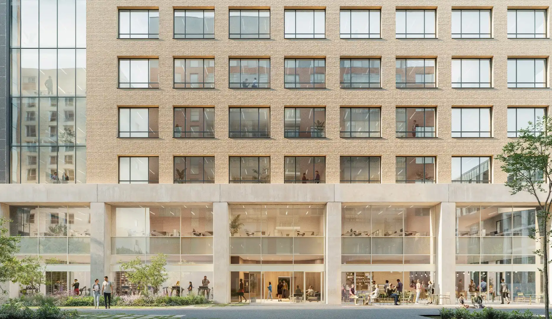 Kantoren te huur  in Kievit Building naast Centraal Station in Antwerpen foto 6