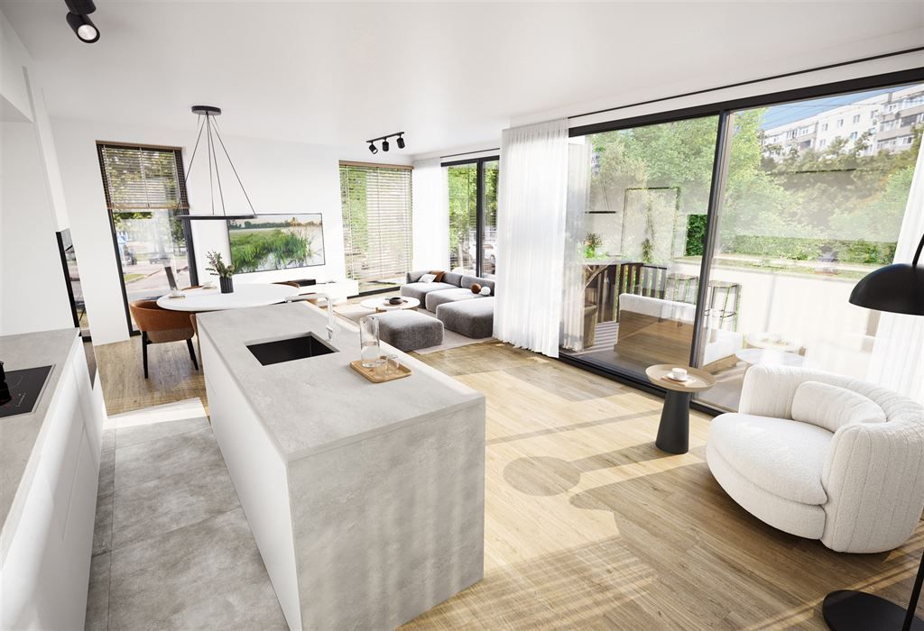 Gelijkvloers éénslaapkamerappartement nabij Herent-centrum! foto 2