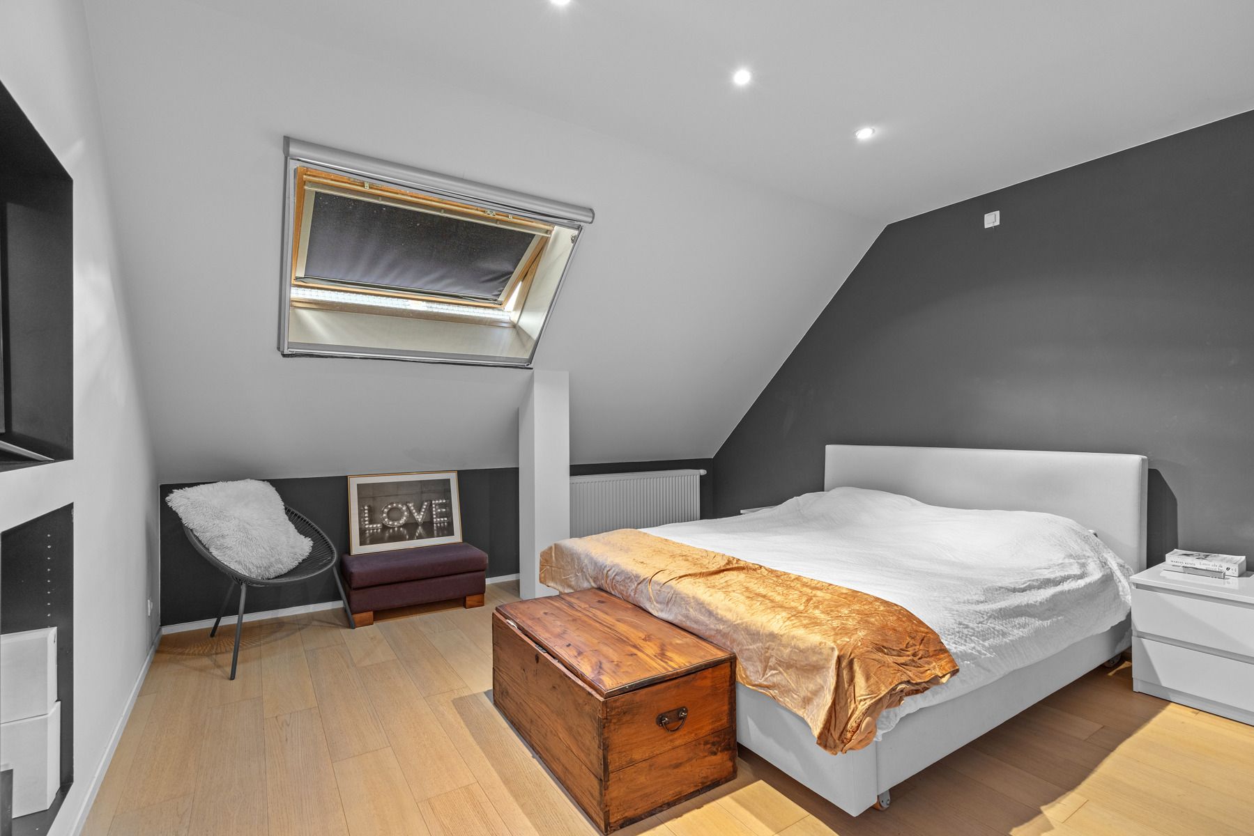 Ruime duplex met 3 slk centrum Heule! foto 12