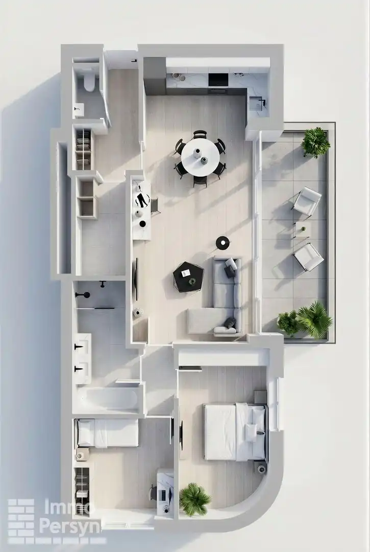 Nieuwbouw 2 slpk app met terras van 15m² met 6% BTW mogl foto 2
