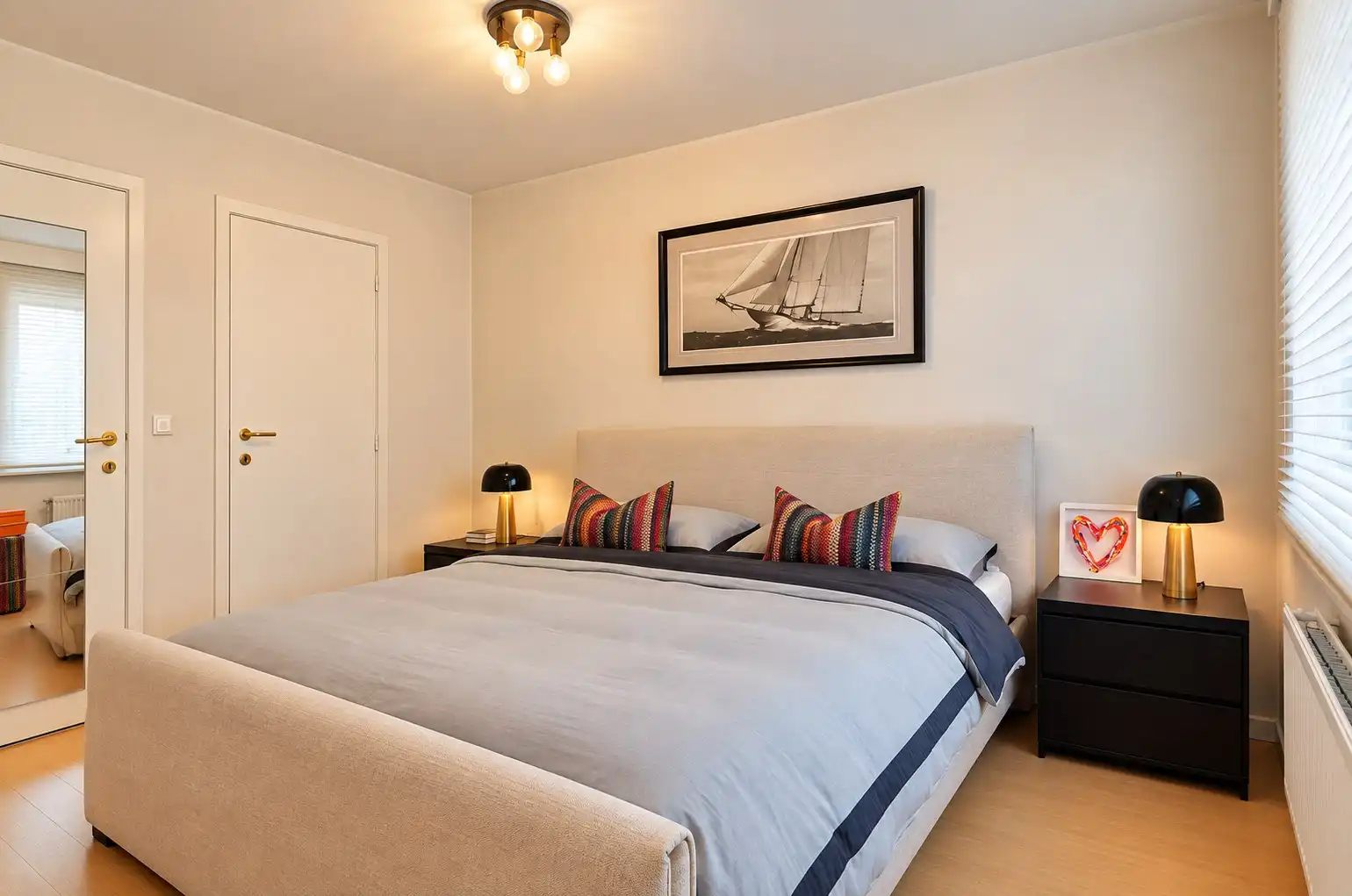 Zeer lichtrijk en instapklaar zuidgericht appartement met open zicht. foto 19
