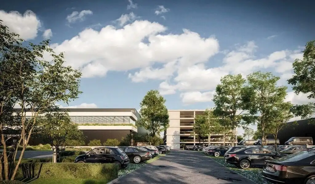 Bedrijfsgebouw op nieuwe logistieke site MG Park Kennedy te Gent foto 6