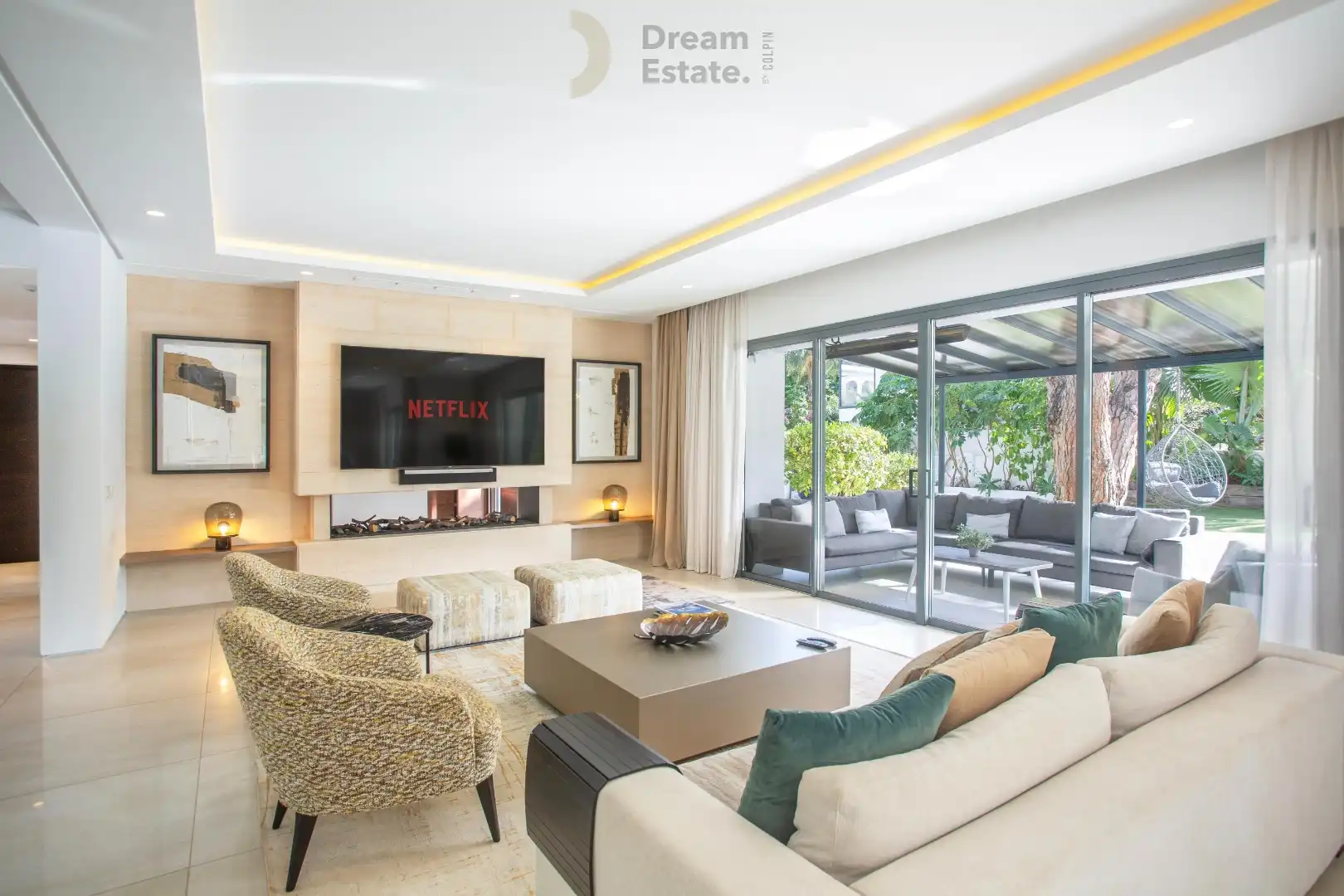 Moderne villa aan het strand van de Golden Mile, Marbella foto 8