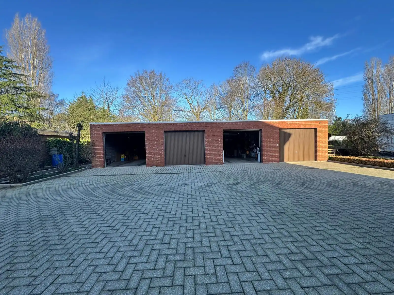 Ruim appartement met 2 slpks, tuin en garage in Rumbeke foto 12