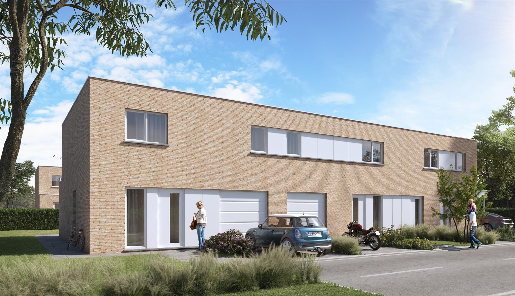 Moderne, halfopen woning foto 18