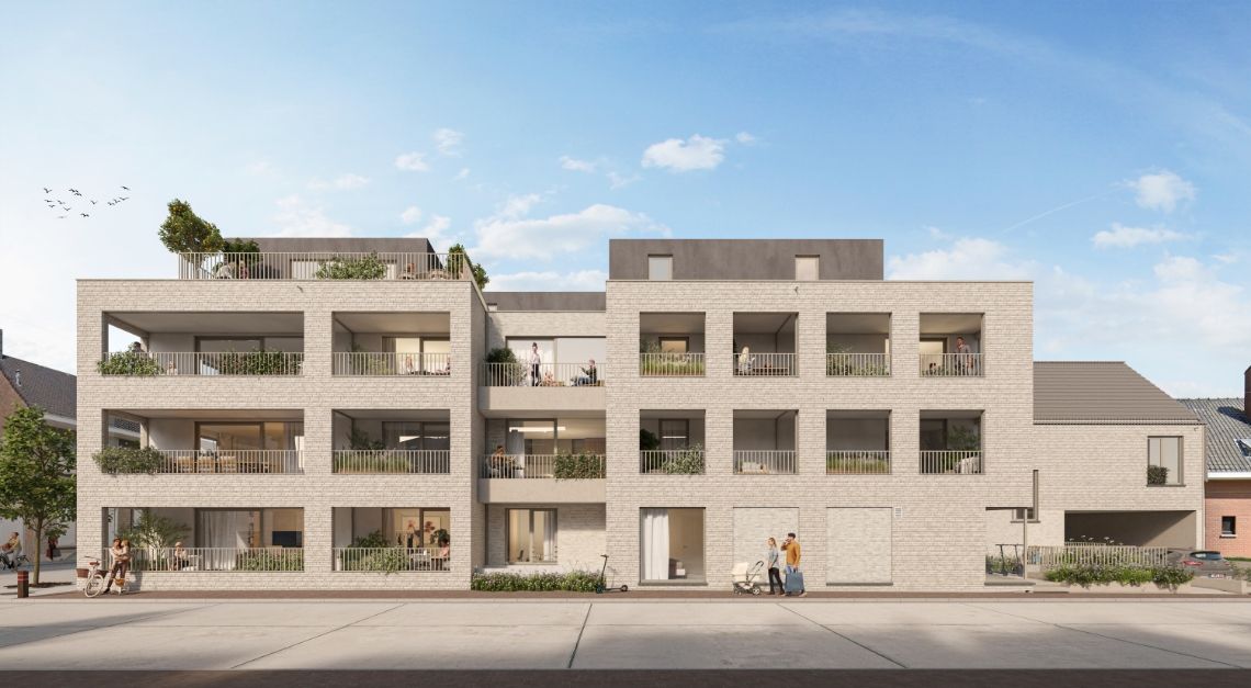 2E VERDIEP : NIEUWBOUW APPARTEMENT VAN 99 M² + 21M² TERRAS foto 5