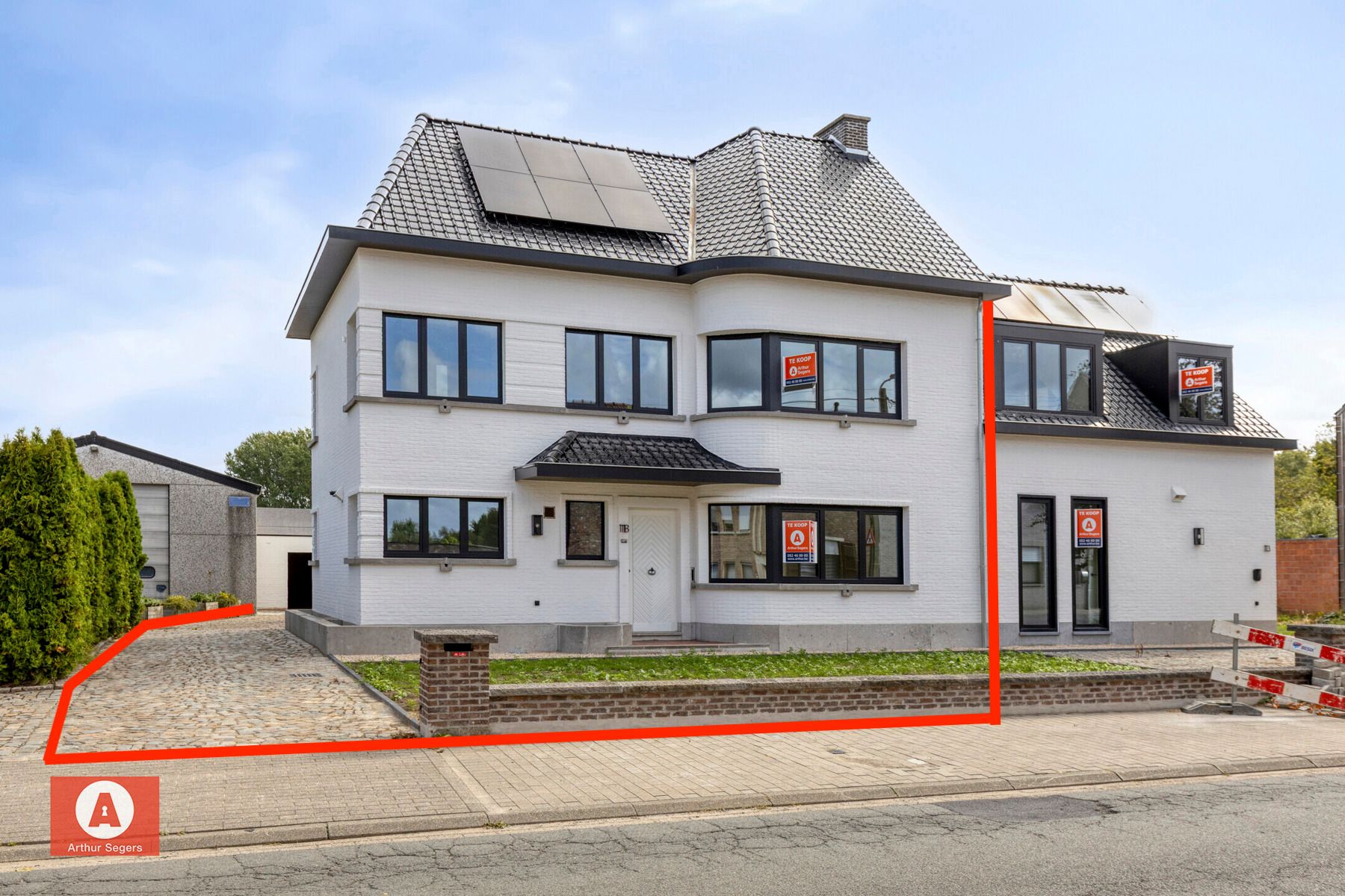 Luxe energiezuinige HOB mét garage vlakbij Buggenhout-bos foto {{pictureIndex}}