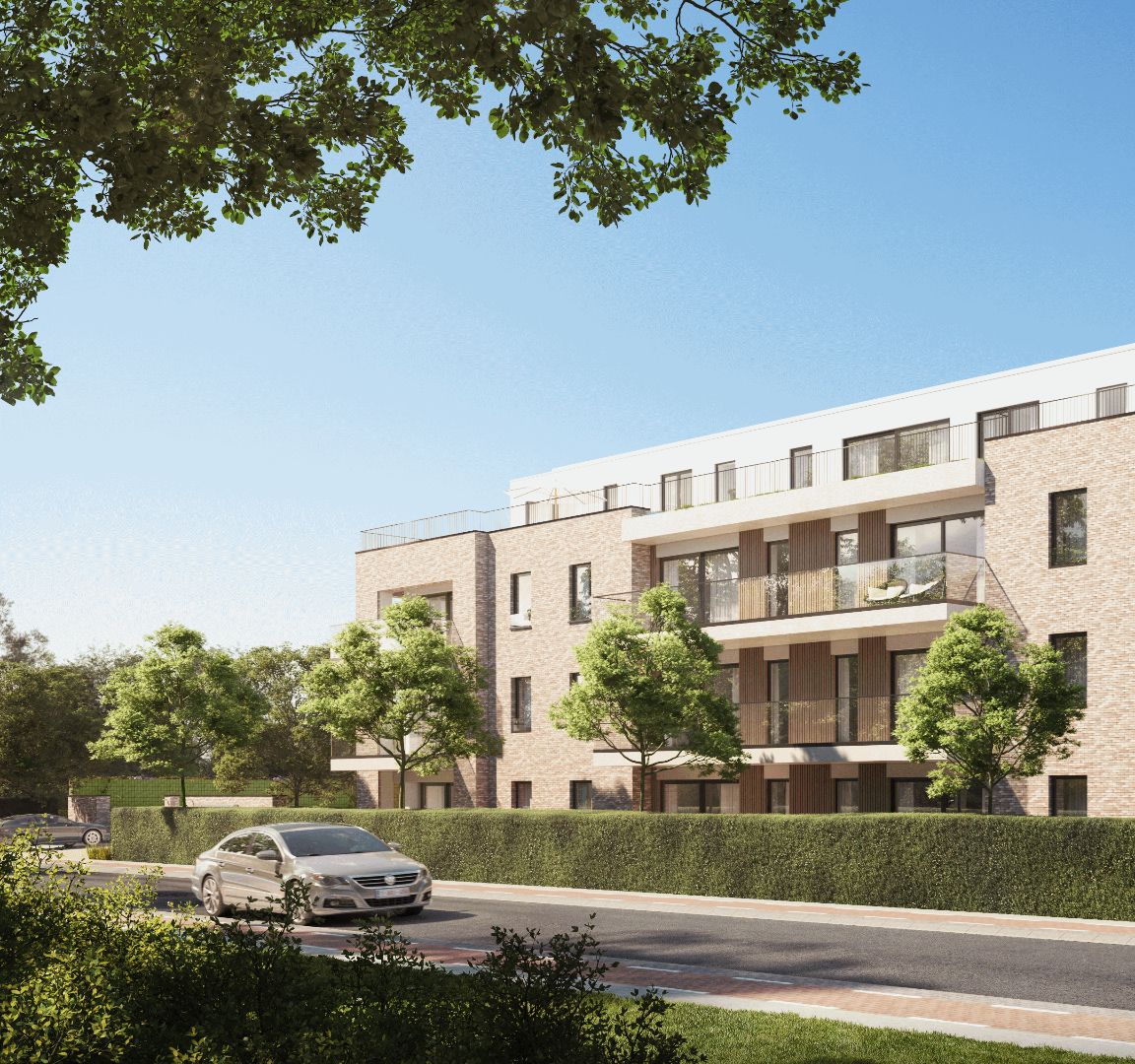 DOMEIN BEVERHOF - Appartement op de eerste verdieping foto {{pictureIndex}}