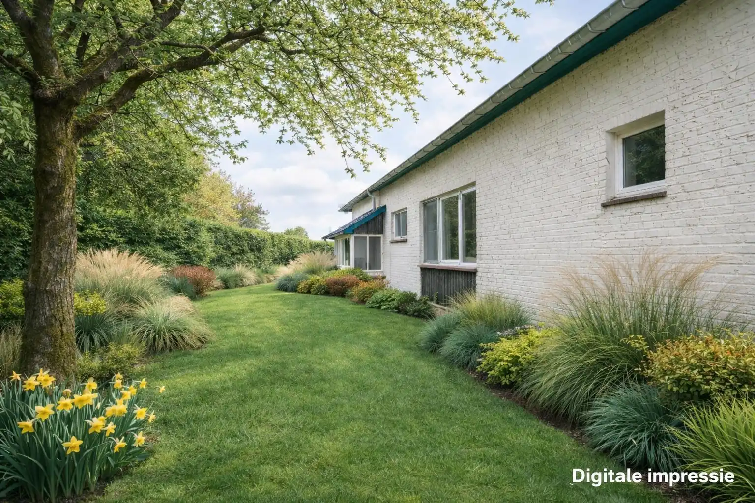 Op te knappen karakteristieke hoekwoning, 4 slpk, (EPC-label C) gelegen aan het Haspengouwse landschap. foto 13
