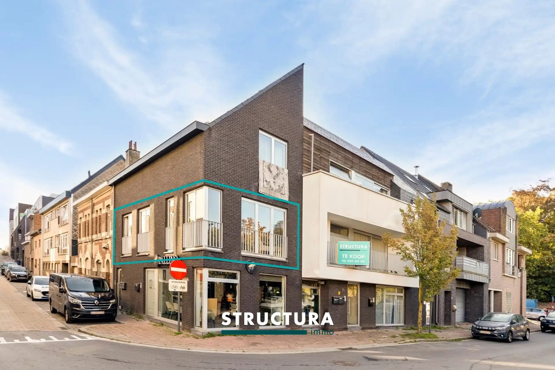 Instapklaar 2-kamerappartement in centrum Meise foto {{pictureIndex}}