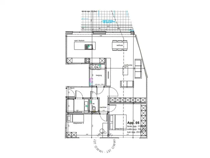 Gelijkvloers nieuwbouwappartement met tuin en twee slaapkamers foto 4
