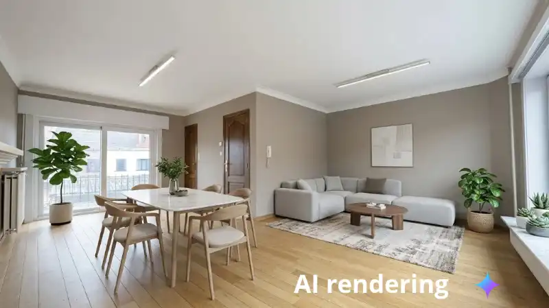 Comfortabele 3-slaapkamerwoning met tuin + zeer ruime GARAGE te koop in Brugge foto 2