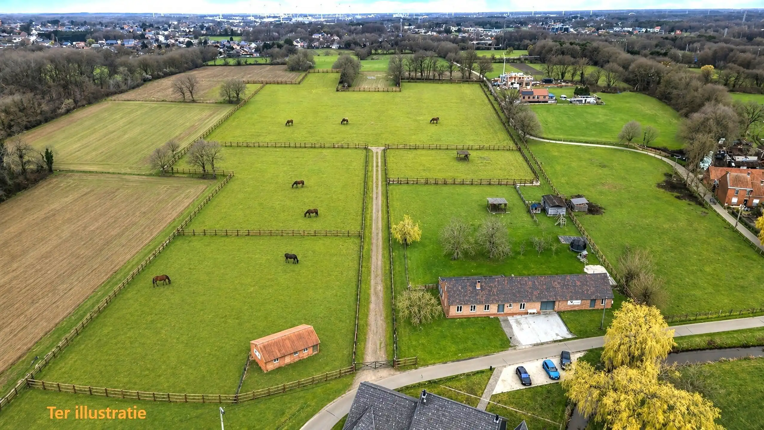 Hoofdfoto van de publicatie: PAAL - Landelijk doch centraal gelegen langgevelhoeve op 5ha2 
