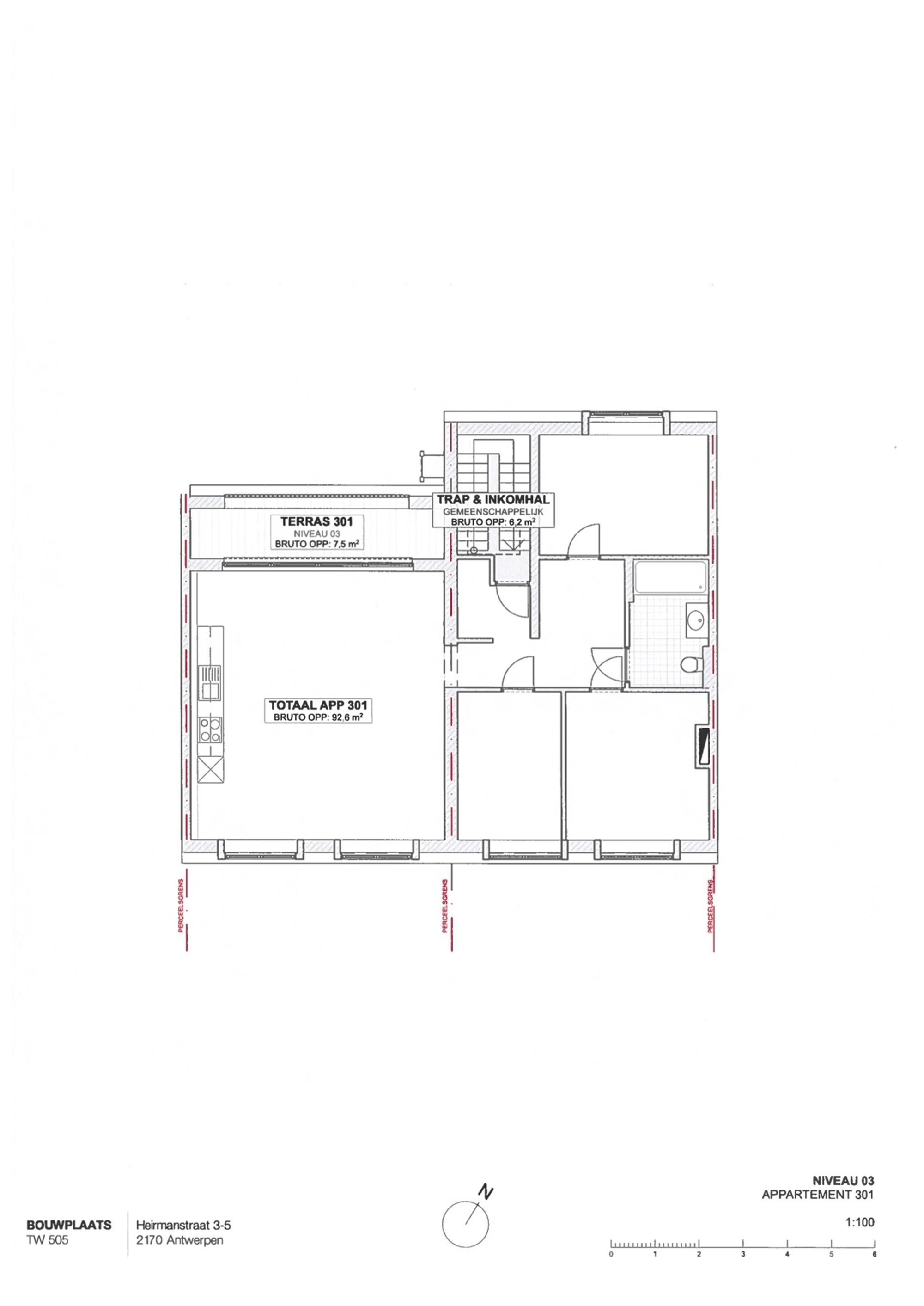 Vergund opbrengsteigendom met 6 appartementen en garage foto 22