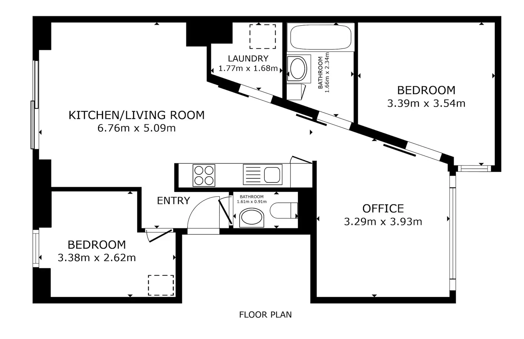 Energiezuinig appartement  (A label) met 2 slpkrs, 2 terassen in As foto 18
