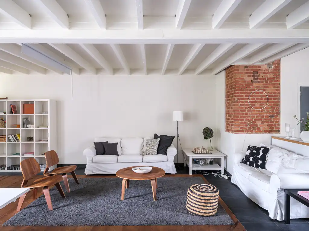 Ruime loft met industrieel karakter en twee terrassen, gelegen op de tweede bouwlijn aan de Lousbergskaai. foto 11