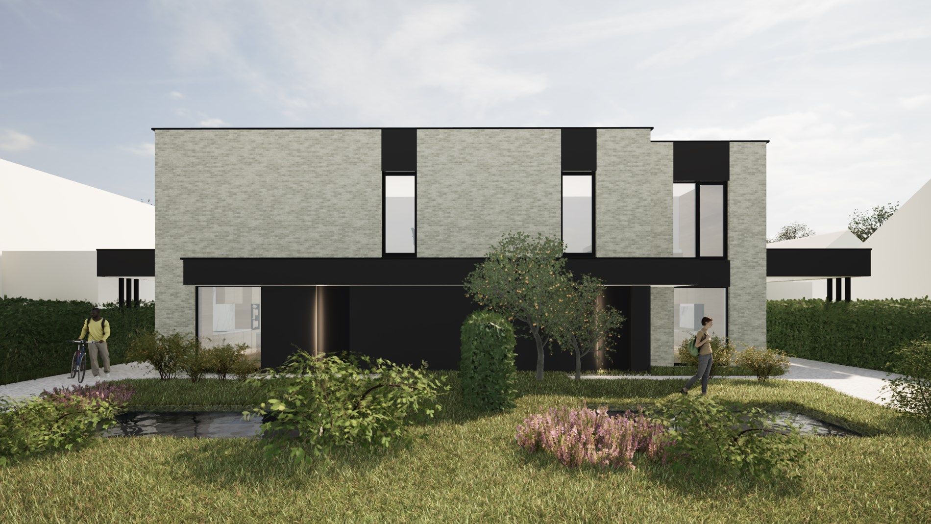 EXCLUSIEVE NIEUWBOUWONING VOORZIEN VAN EEN HOOGWAARDIGE AFWERKING EN MET 4 SLAAPKAMERS, TUIN EN CARPORT TE KERMT foto 7