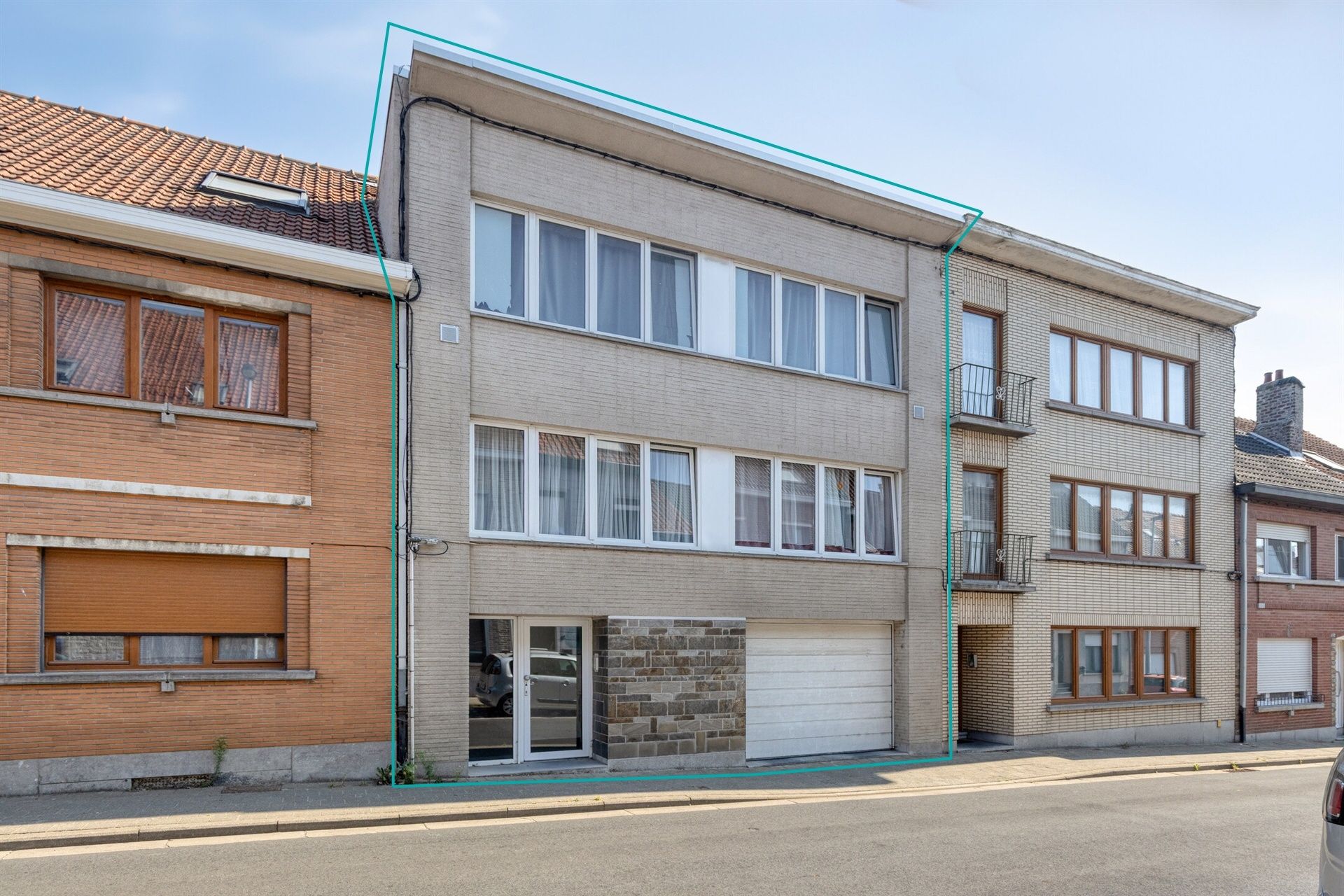 IN OPTIE !!! Opbrengsteigendom met 2 appartementen + 6 autostallingen foto 22