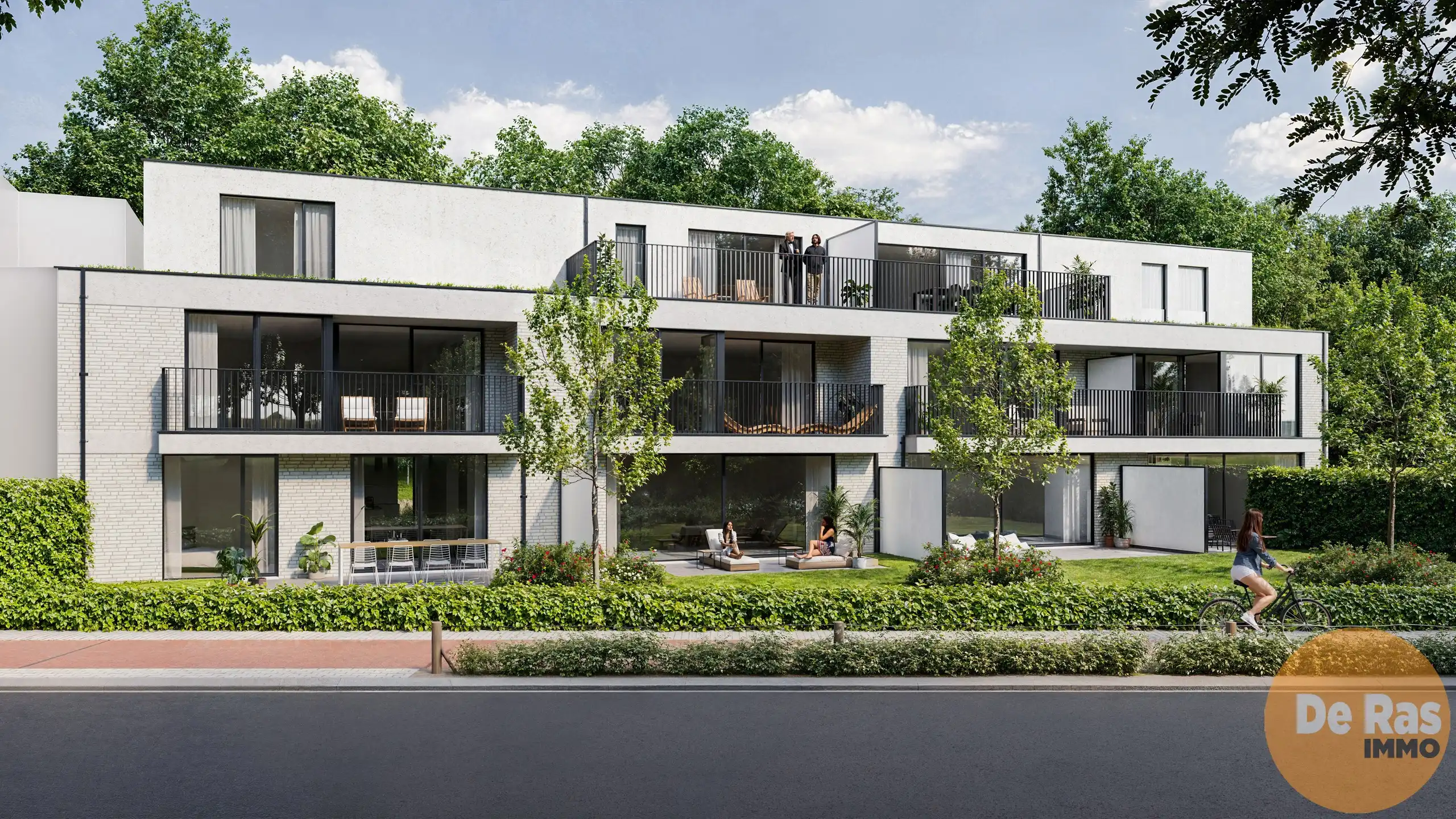 EREMBODEGEM - Nieuwbouwappartement 1.2 met 2 slpks en terras foto {{pictureIndex}}