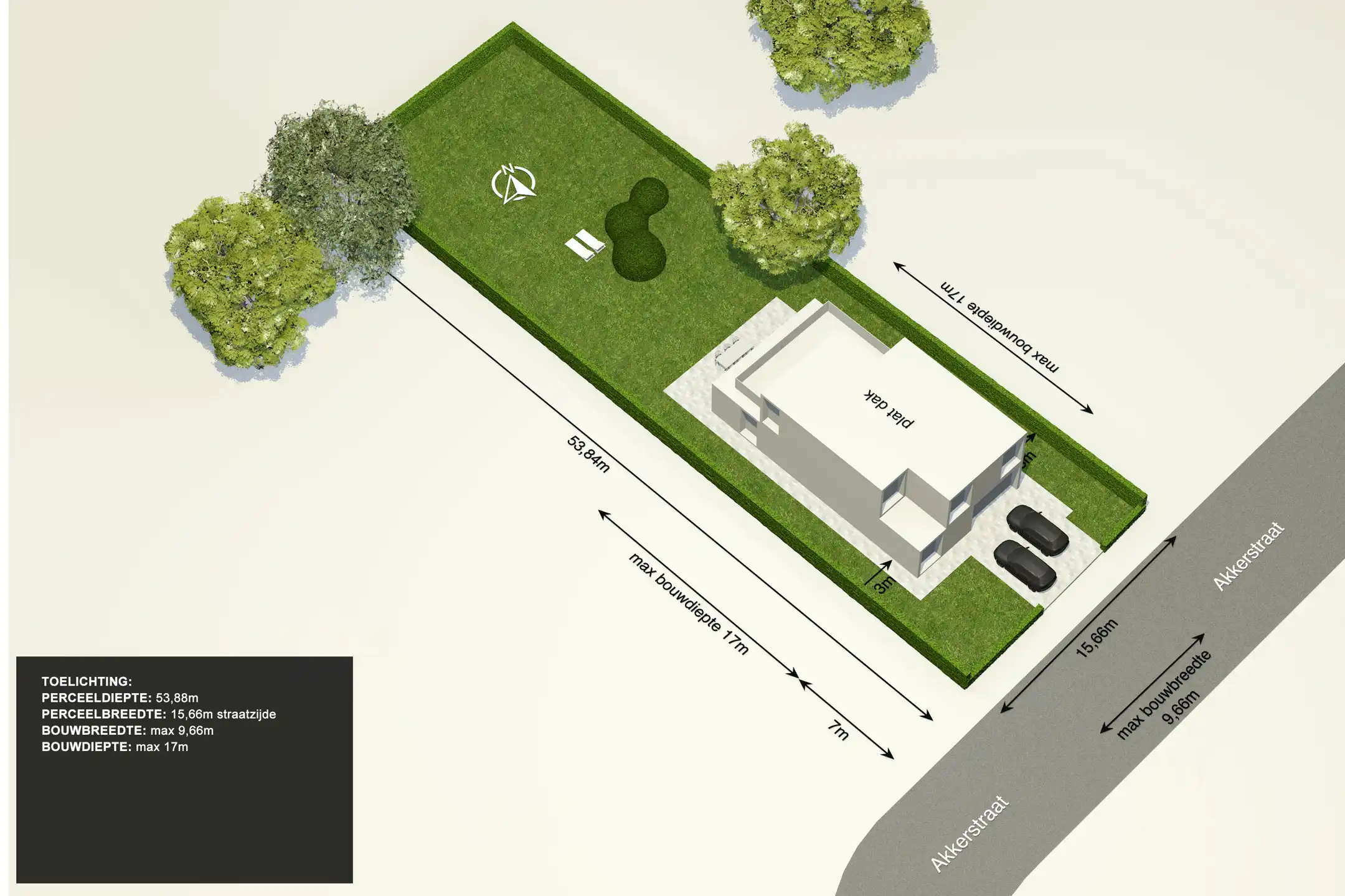 Bouwgrond voor open bebouwing in rustige straat foto 7