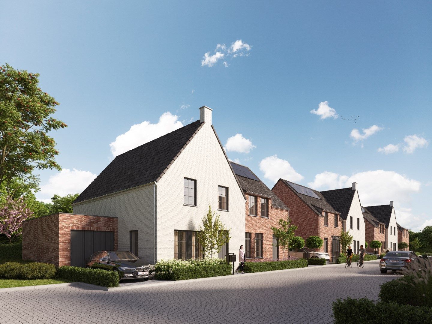 PRACHTIGE NIEUWBOUWWONING MET GARAGE foto {{pictureIndex}}