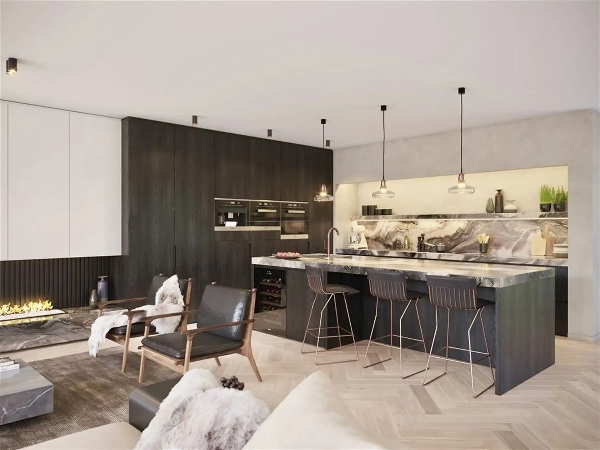 Luxe-app. met zuidgerichte terrassen, pal in het centrum! foto 6