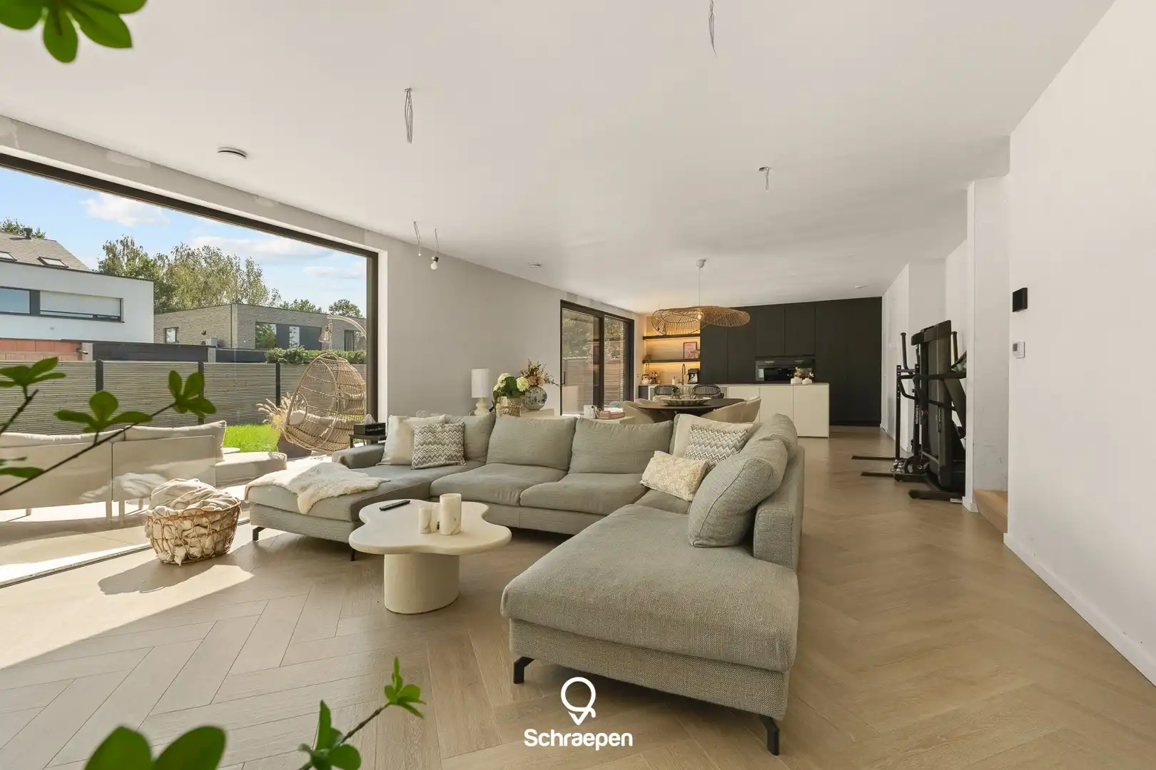Knappe nieuwbouwwoning met handelsruimte op zichtlocatie te Zonhoven! foto 14